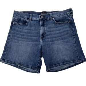 Banana Republic Shorts Women's SZ (32) Blue Denim Med Wash Premium (Tag Size 29)